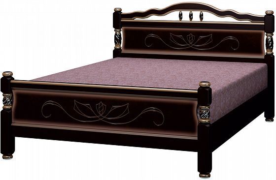 Кровать "Карина-5" 1600 мм (ортопедическое с ножками) - Кровать "Карина-5" 1600 мм (ортопедическое с