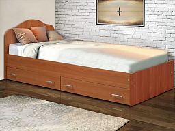 Кровать одинарная с ящиками на уголках №3 900*1900 мм