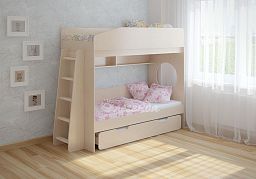 Трехъярусная детская кровать "Легенда 10.4"