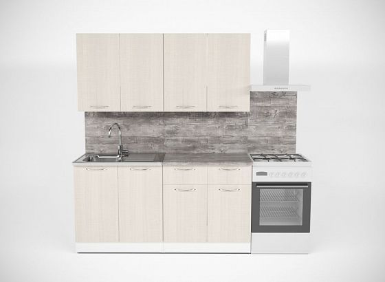 Кухонный гарнитур "Лариса стандарт 2" 1600 мм - Кухонный гарнитур "Лариса стандарт 2" 1600 мм, Цвет: