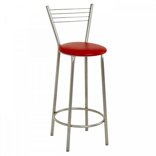 Барный стул №11 - Барный стул №11, Цвет: Красный