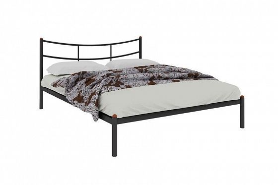 Кровать "София" 1800 мм (ламели) - Цвет: Черный