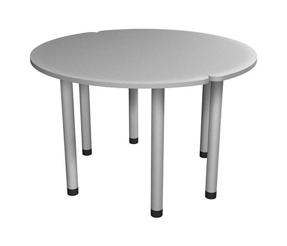 Стол составной из приставок ПСП3 - Цвет: Серый