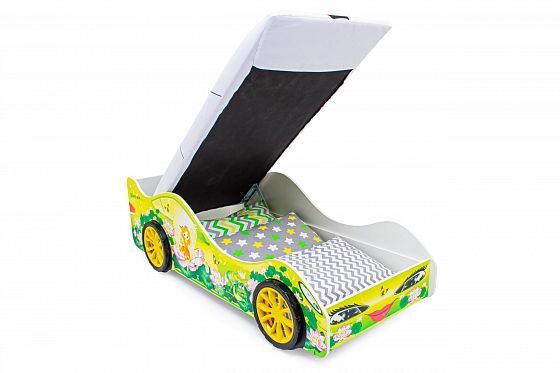 Детская кровать-машина "Сказка" с подъемным механизмом - Детская кровать-машина "Сказка" с подъемным