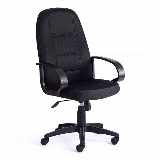 Кресло для офиса "СН747" (ткань) - Черный (TW-11)
