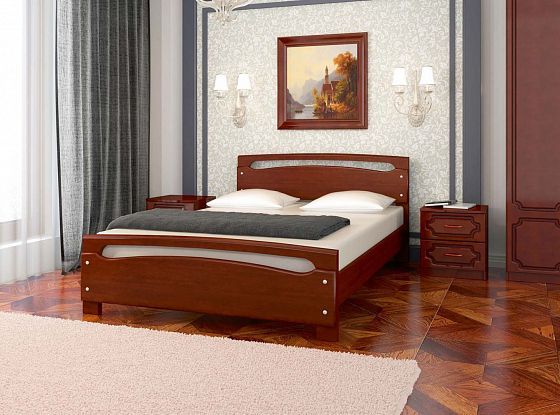 Кровать "Камелия-2" 1600 мм (ортопедическое с ножками) - Кровать "Камелия-2" 1600 мм (ортопедическое