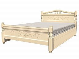 Кровать "Карина-5" 1400 мм (ортопедическое с ножками)
