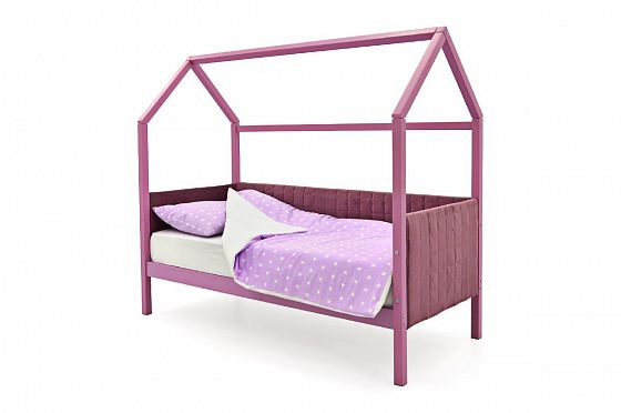 Детская кровать-домик мягкий "Svogen лаванда"