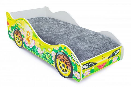 Детская кровать-машина "Сказка" с подъемным механизмом - Детская кровать-машина "Сказка" с подъемным