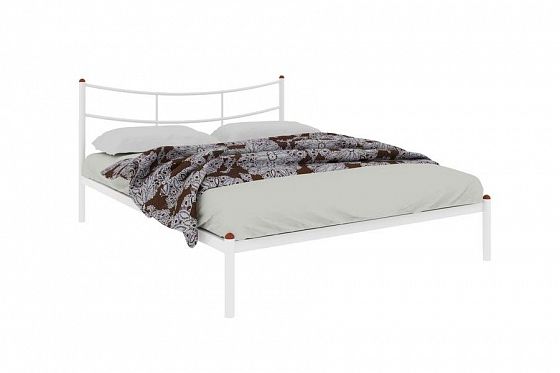 Кровать "София" 1200 мм (ламели) - Цвет: Белый