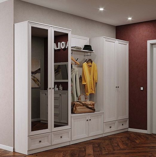 Шкаф для одежды и белья 72 "Paola" Стандарт - В интерьере